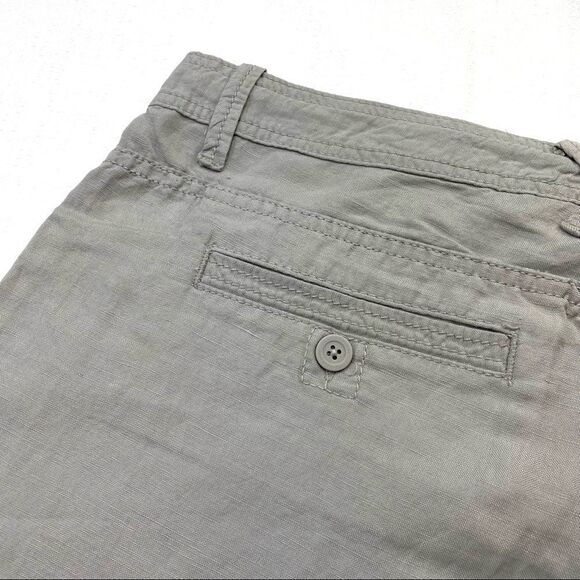 Calvin Klein Nwt Gray Linen Shorts - Picture 15 of 15